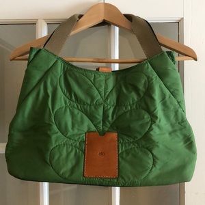Oral Kiely Quilted Stem Shoulder Bag